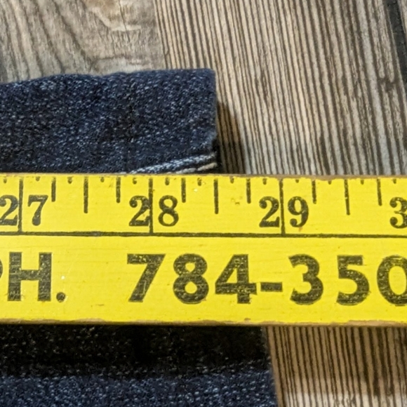 Silver Suki size 24 slim boot jeans that have been hemmed to a 28" inseam - Picture 10 of 11